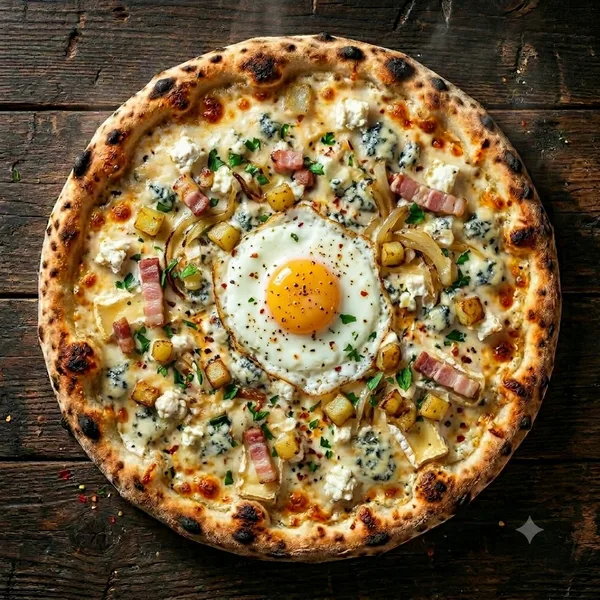 Pizzas Crème Fraîche