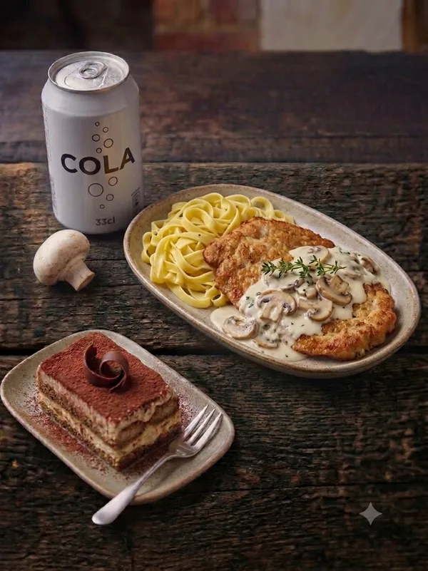 Menu Escalope